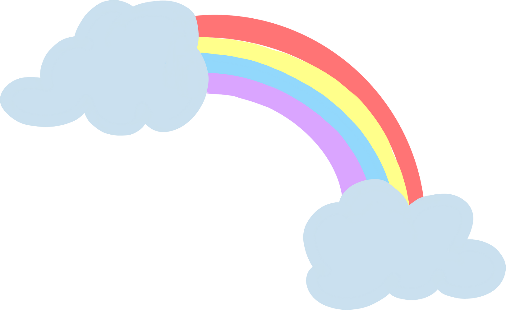 Cute Rainbow Icon  